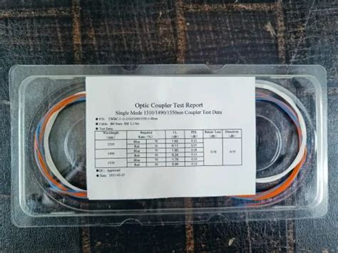 Fiber Ratio Coupler - 1x2 Steel Tube Type Fiber Optic Coupler Trader ...