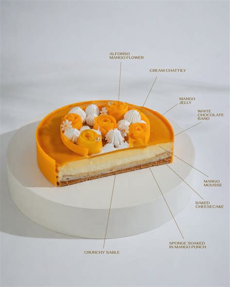 5 Layer Mango Cheesecake by Belagio | Order Online in Bangalore
