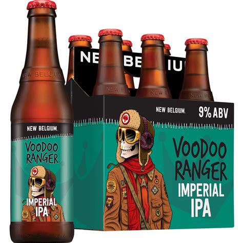 Voodoo Ranger Imperial IPA Beer, 6 Pack, 12 fl oz Bottles, 9% ABV ...