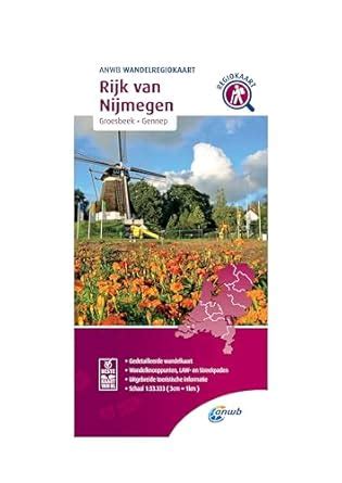 Buy Rijk van Nijmegen hiking region map (Wandelregiokaarten) Book ...