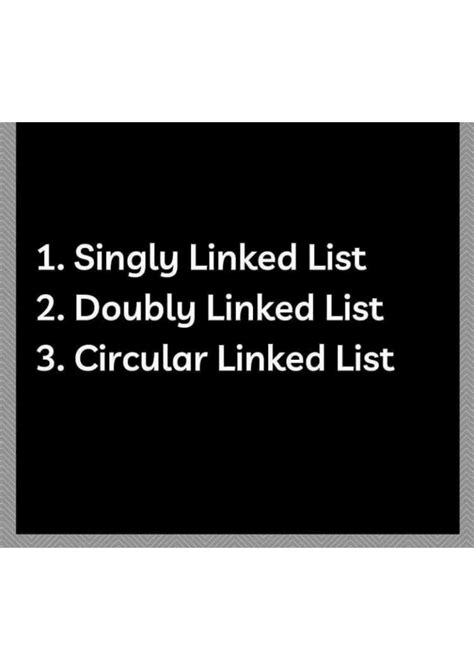 Image result for Linked List Types in Data Structure
