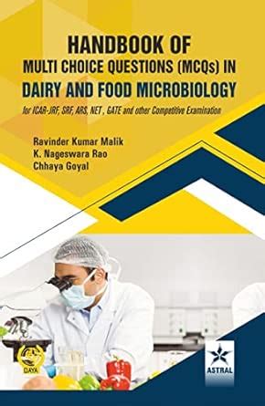 Handbook of Multi Choice Questions (MCQs) In Dairy and food ...