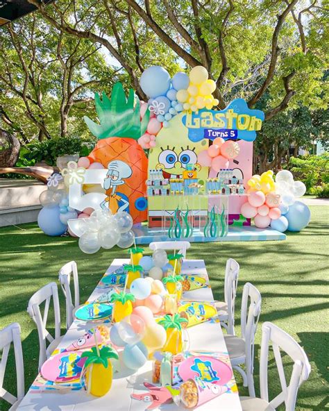 Momentos on Instagram: “Sponge Bob . Diseñamos esta decoración para ...