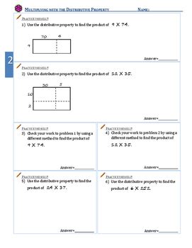 Image result for Distributive Property Model