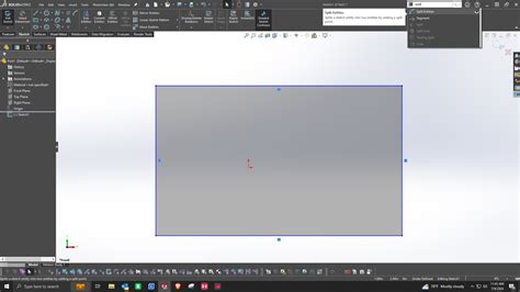 Split Tutorial SolidWorks 的图像结果