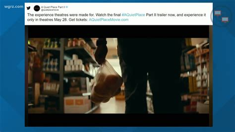 Western New Yorkers who worked on "A Quiet Place Part II" can't wait to ...