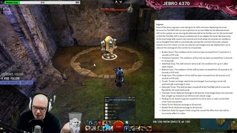 Engineer Patch Notes GW2 - twitch.tv/jebrounity - YouTube