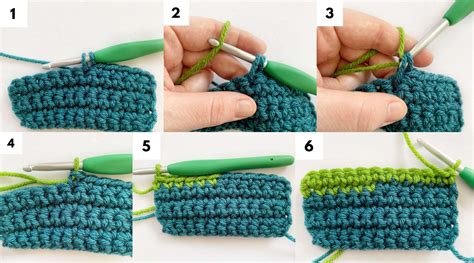 How to Change Colour in any Crochet Project - This Pixie Creates