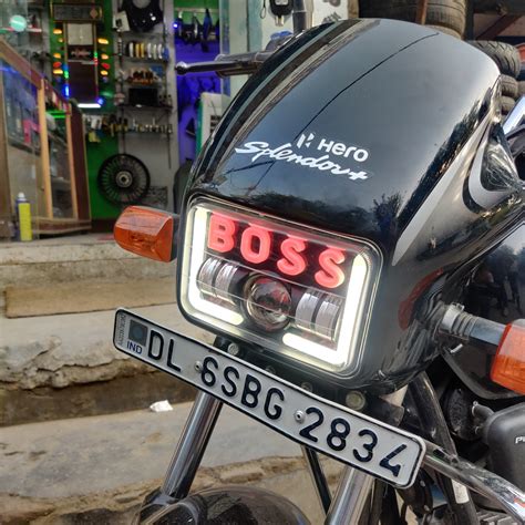 Splendor Boss Headlight – TECHNO KHAN STORE