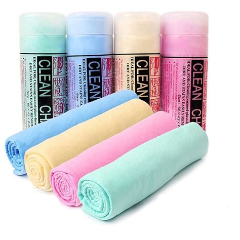YMS Absorber Microfiber Synthetic Chamois Clean Towel RandomColor ...