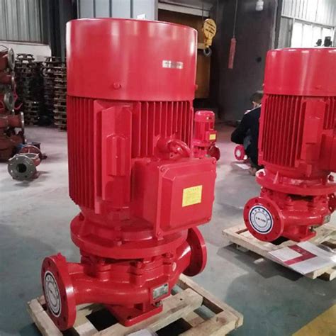 岳阳县30KW消防加压泵XBD3.5/70-L 小区增压泵 江洋泵业 气压罐
