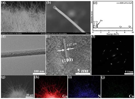High-Quality Epitaxial Cobalt-Doped GaN Nanowires on Carbon Paper for ...