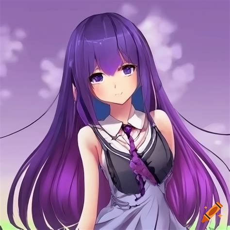 Who Is The Anime Girl With Purple Hair at Patricia Sanchez blog