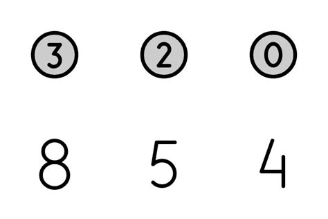 Numbers Icon 的图像结果