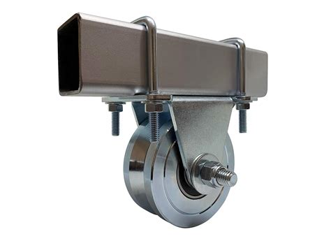 Slide Gate V Groove Wheels 4” Double Bearing Bolted External Mount ...