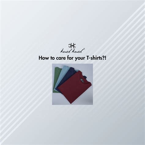 How to care for your T-shirts – Kuch Kuch Fashion