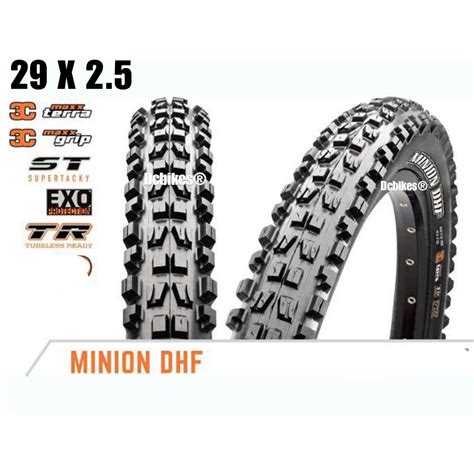 Maxxis 29 X 2.4 DHR II & DHF 29 X 2.5 Minion Combo Exo 3C Tubeless Fol – Dcbikes