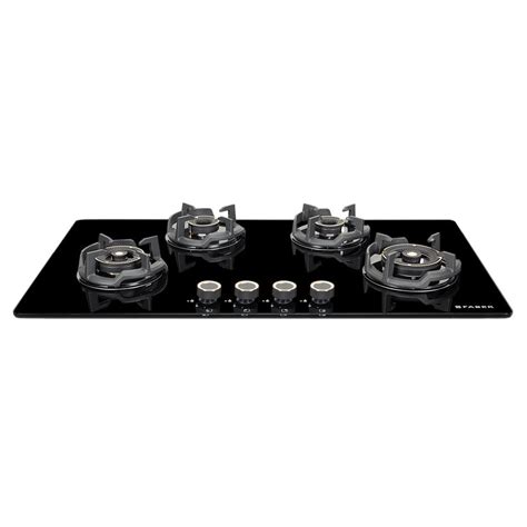 Faber 90cm 4-Burner Hob with Auto Ignition & Flame Failure Device