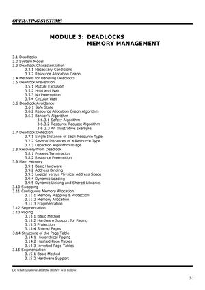 OS 2nd unit notes - important - Process A process is basically a ...