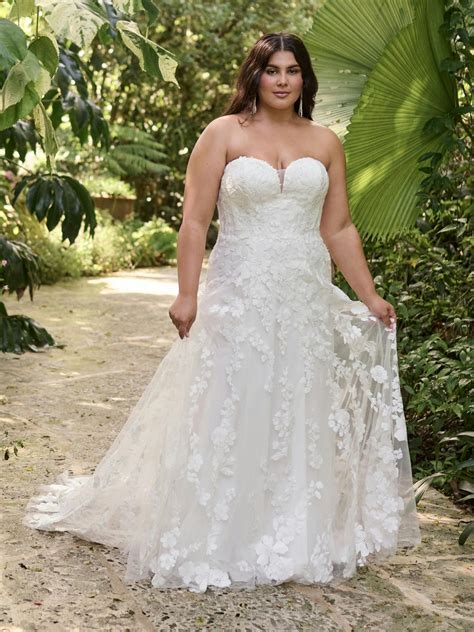 Plus size high low wedding dresses 60 photos - Astyledwedding.com