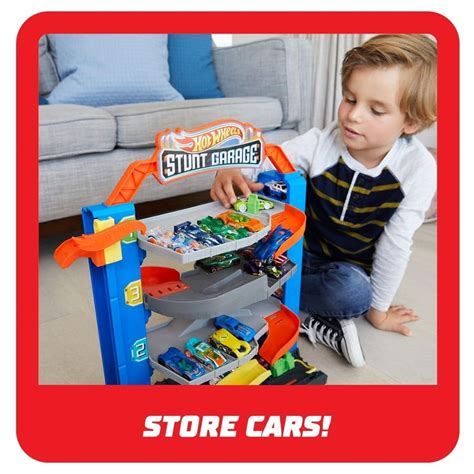 Hot Wheels City Stunt Garage Play Set