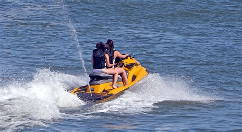 Jet Ski in Santorini - Accessing Santorini Volcano via Jet Ski Tours ...