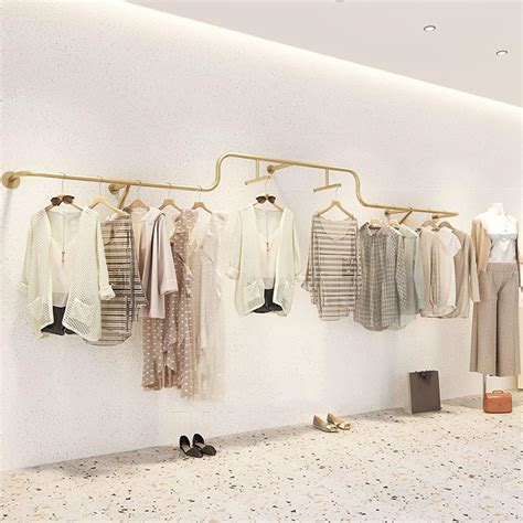 Simple Metal Garment Rack Industrial Pipe Hang India | Ubuy