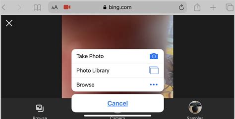 Bing Camera Search 的图像结果
