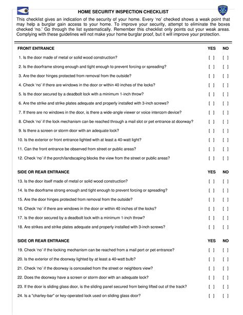 Virginia Safety Inspection Checklist - Safety Training Programs