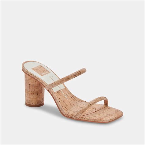 NOLES HEELS NATURAL CORK - Dolce Vita® Official Site | Heels, Sandals ...