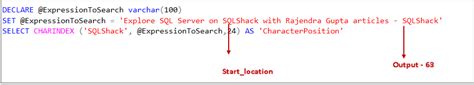 Image result for Charindex String in SQL Server