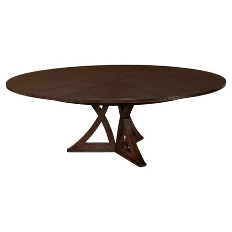 Rustic Oak Dining Table, circa 1920 at 1stDibs