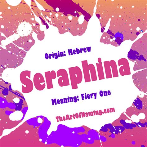 The Art of Naming: Seraphina