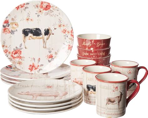 farmhouse dinnerware sets