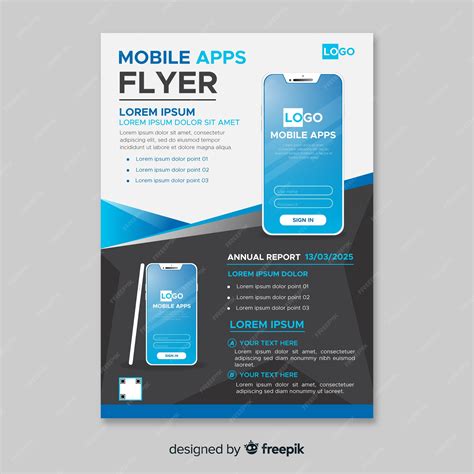 Simple Mobile Logo Vector