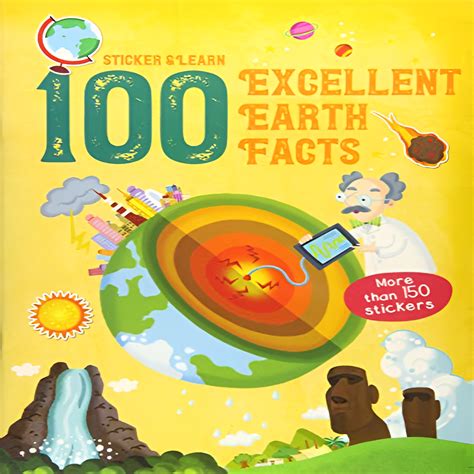 100 Excellent Earth Facts Sticker Book – Bibliophiles