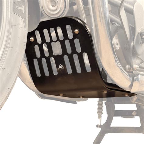 Royal Enfield Super Meteor 650 Auto Engina Bash Plate With Support Fra ...