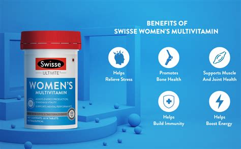 Buy Swisse Women’s Multivitamin - 60 Tabs (Australia's No.1 ...