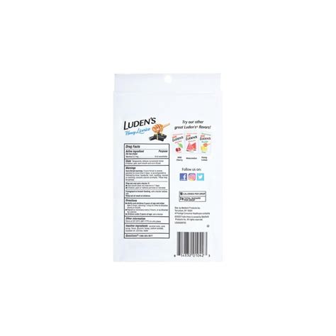 Ludens Luden's Soothing Throat Drops, Honey Licorice, 30 ct India | Ubuy