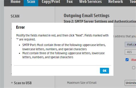 Image result for HP Scanner Screen Scan to Email