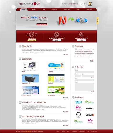 Image result for Convert PSD File to HTML