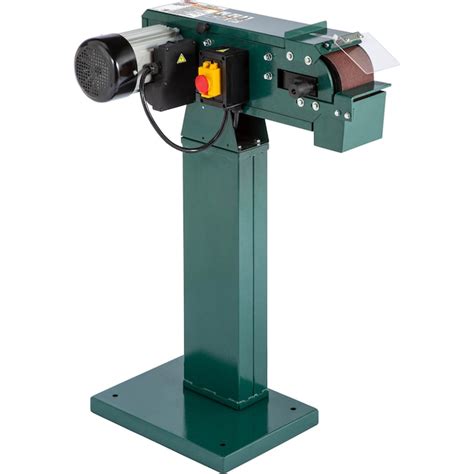 Grizzly G0897 110 Volts 13.8-Amp Brushless Belt Corded Sander with Dust ...