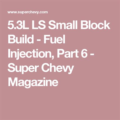 Image result for Chevy LS Builds