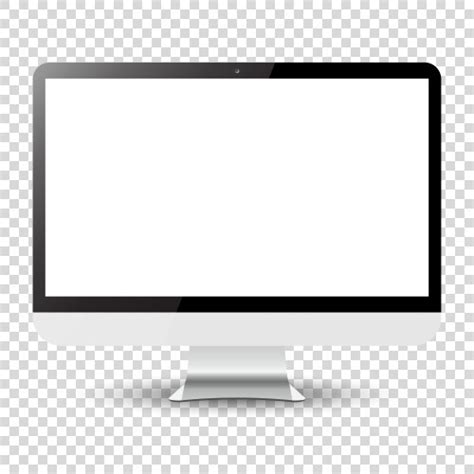 Computer Monitor Transparent Vector Images (over 6,200)