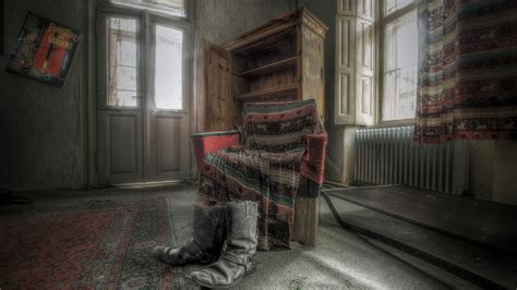 Download wallpaper room, chair, boots, section miscellanea in ...