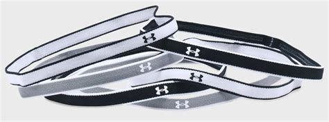 Пов'язка на голову Under Armour Mini Headbands (6pk) чорно-білий Уні ...