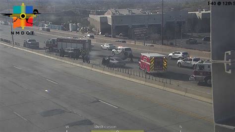 Traffic slowed by crash on I-40 near 12th Street in Albuquerque