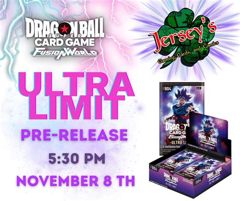 Dragon Ball Fusion World: Ultra Limit PRE-RELEASE, 1818-G Todds Lane ...