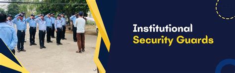Institutional Security Guards Services Providers, Institution Security ...