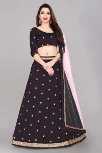 Divastri Embroidered Semi Stitched Lehenga Choli - Buy Divastri ...